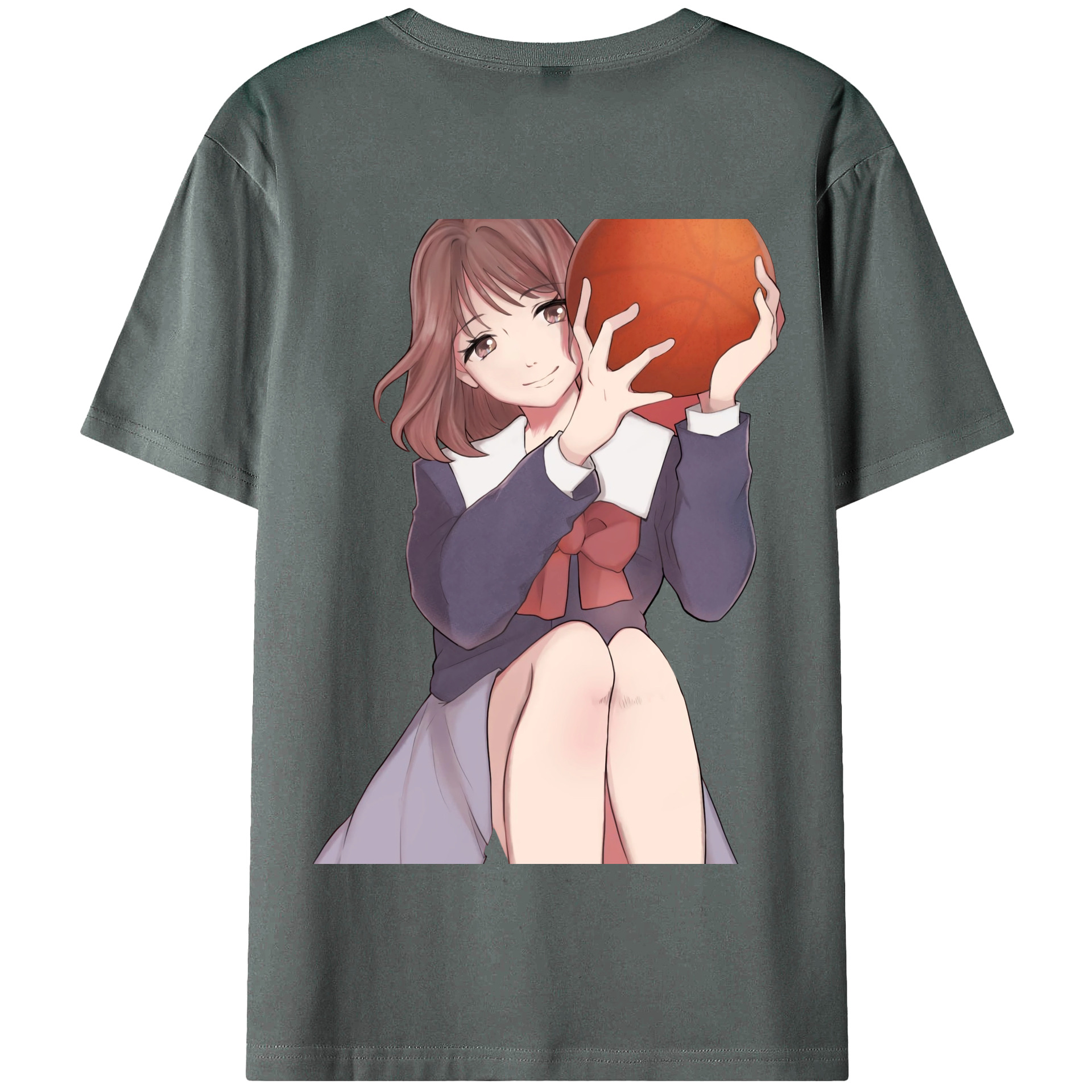 SLAM DUNK／スラムダンク 綿100％半袖Tシャツ（背面プリント）